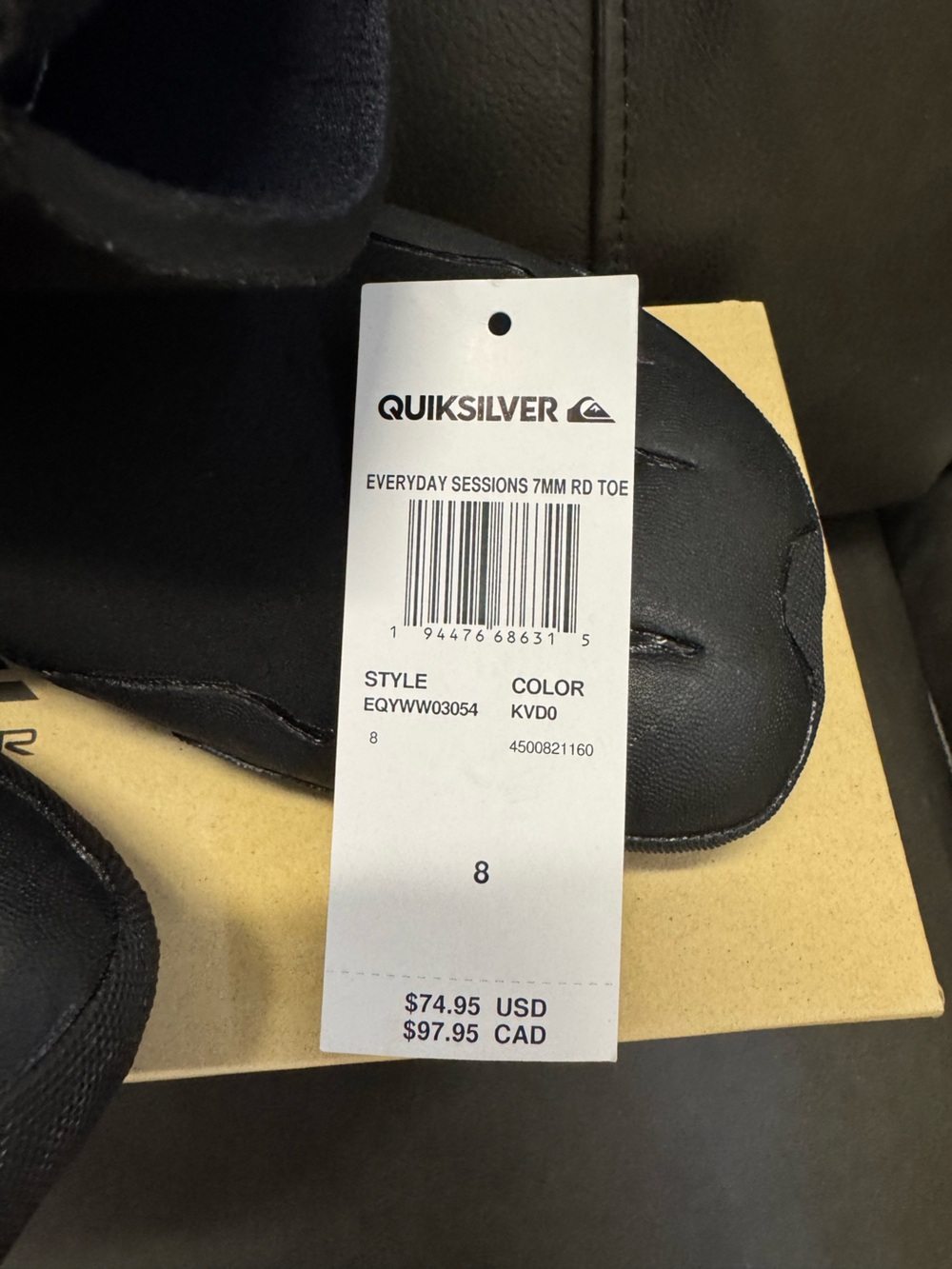 Quiksilver Everyday SessionsRound Toe Wetsuit Boot - Picture 6 of 11